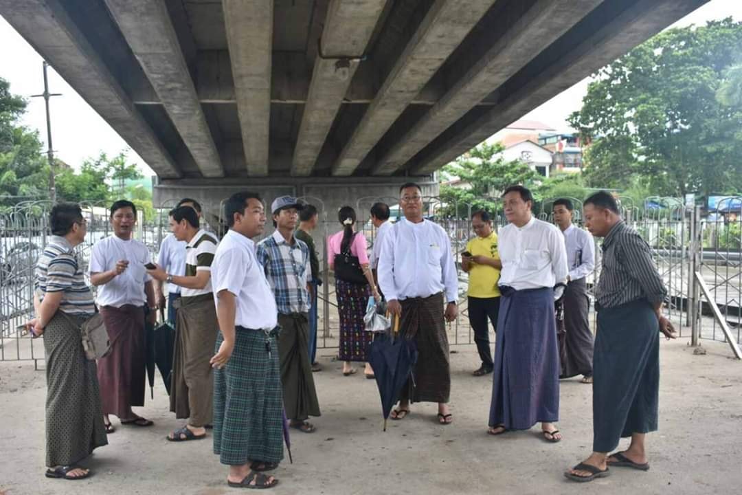 အင်းစိန်ခုံးတံတားအောက်တွင် အားကစားလုပ်နိုင်ရန် ဖန်တီးပေးမည်