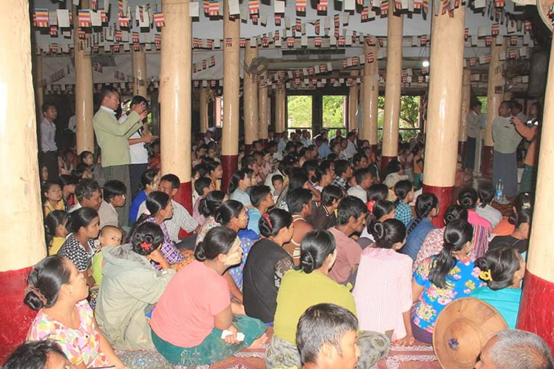 ပဲခူးတိုင်း ရေဘေးကယ်ဆယ်ရေးစခန်းများတွင် လူဦးရေ ၁၄၀၀၀ ကျော် ခိုလှုံ