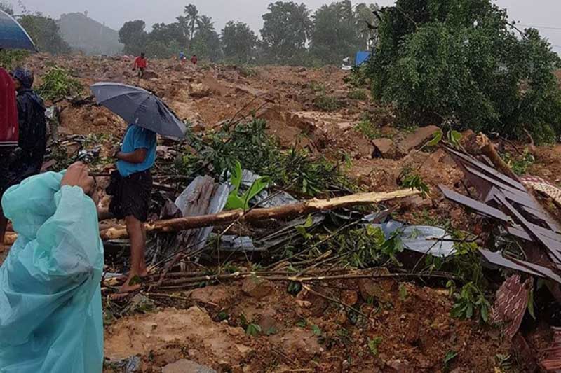 ပေါင်မြို့နယ်တွင် တောင်ပြိုကျမှုကြောင့် ၁၀ ဦးသေဆုံး၊ ပျောက်ဆုံးသူများကို ဆက်လက်ရှာဖွေ