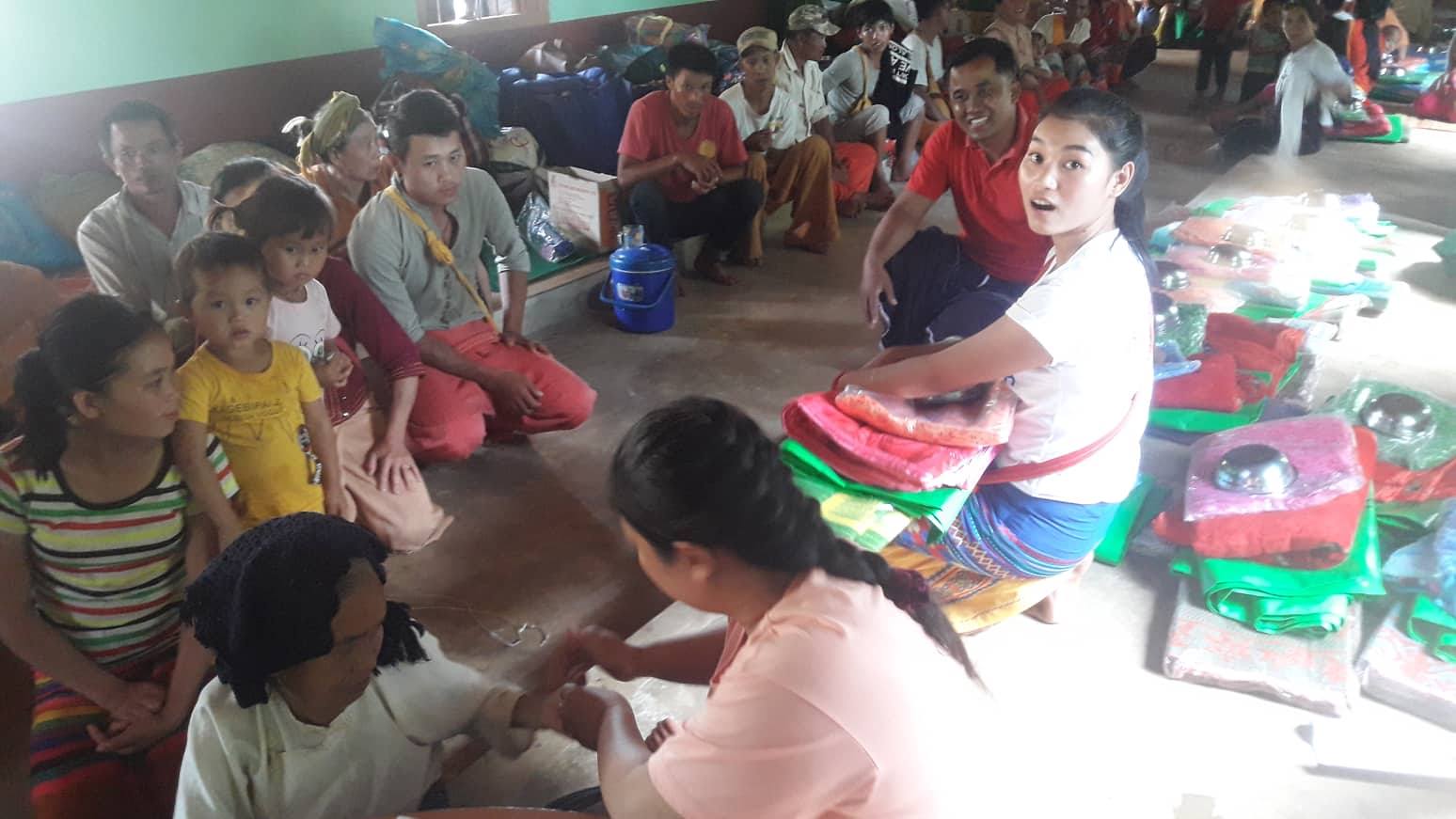 တန့်ယန်းတွင် တိုက်ပွဲကြောင့်  ရွာသား ၃၀၀ ကျော် ထွက်ပြေးတိမ်းရှောင်