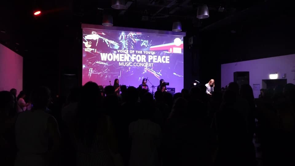 Women For Peace Music Concert ဂျာမန်ယဉ်ကျေးမှုဌာနတွင် ပြုလုပ်