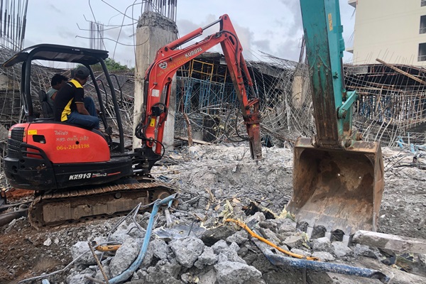 ဖူးကတ်တွင် ဆောက်လက်စတိုက်ပြိုကျသဖြင့် မြန်မာလုပ်သား ၁ ဦးသေဆုံး၊ ၂ ဦးပျောက်ဆုံး