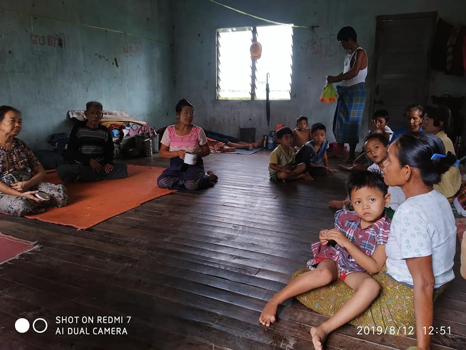ဝေါမြို့နယ်တွင် ရေကြီးမှုကြောင့် လူပေါင်း ၂၀၀၀ ကျော်ကို အရေးပေါ်ပြောင်းရွှေ့ 