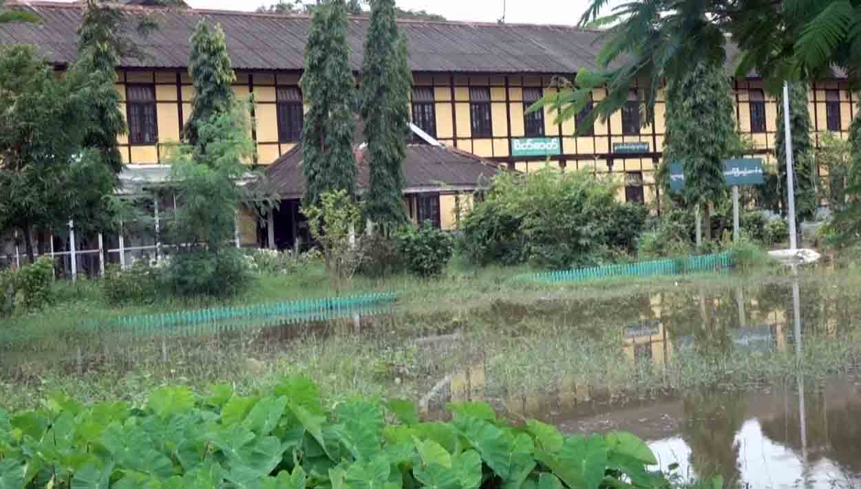 ပေါင်းတည်မြို့နယ်တွင် လယ်ဧကပေါင်း ၄၀၀၀ ကျော်ရေနစ်မြုပ်နေ