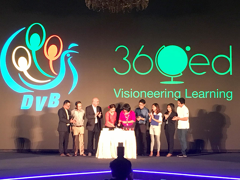 DVB ရုပ်သံလိုင်းနှင့် 360 ံed တို့ သဘောတူစာချုပ် လက်မှတ်ရေးထိုး
