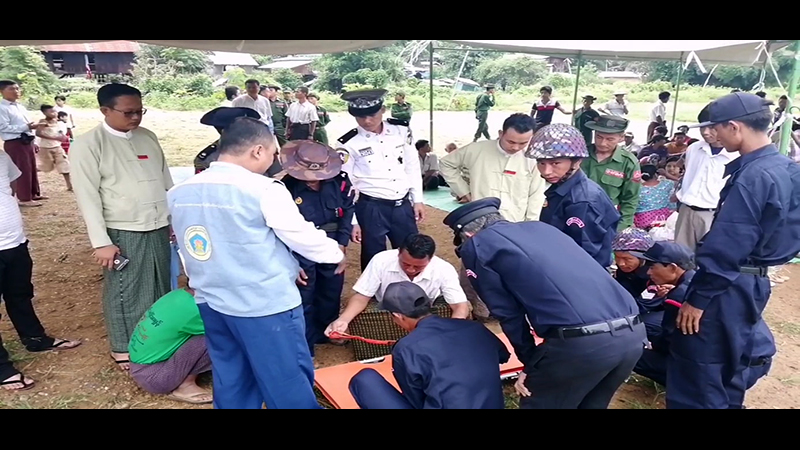 ကလေးမြို့တွင် ရေဘေးကာကွယ်ရေး ကြိုတင်လေ့ကျင့်
