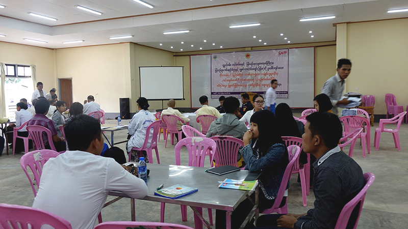 မသန်စွမ်းသူများ မှတ်ပုံတင်နိုင်ရေးနှင့် ဥပဒေဆိုင်ရာ ဆွေးနွေးပွဲ လွိုင်ကော်တွင် ပြုလုပ်