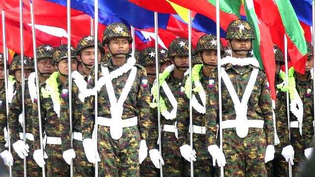 ကရင်ပြည်နယ် နယ်ခြားစောင့်တပ် ၉ နှစ်မြောက် နှစ်ပတ်လည် အခမ်းအနား ကျင်းပ