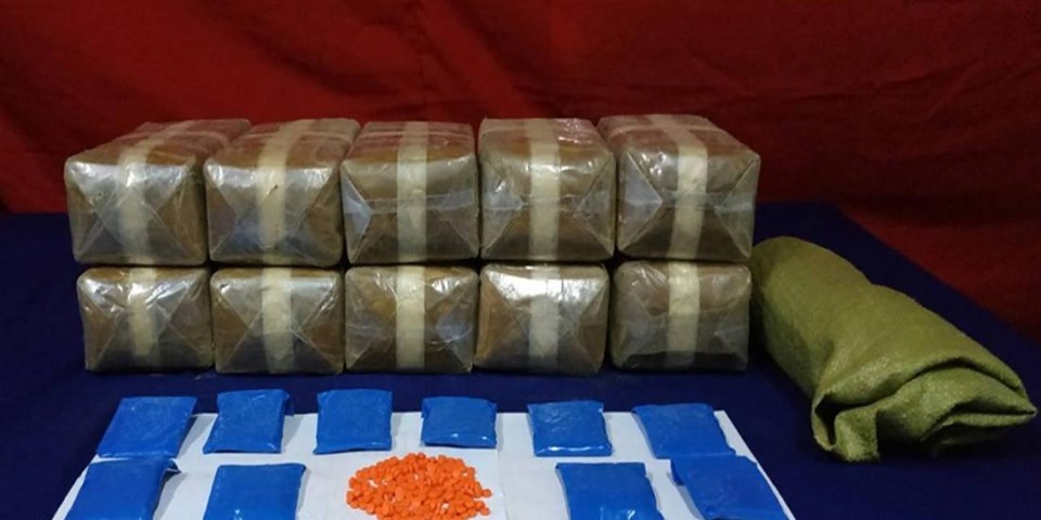 မောင်တောတွင် ကျပ်သိန်း ၃၄၀၀ ခန့်တန်ဖိုးရှိ မူးယစ်ဆေးများ ပိုင်ရှင်မဲ့ဖမ်းမိ