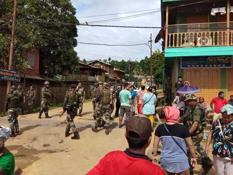 အိန္ဒိယနိုင်ငံ မိုးရေးမြို့တွင်း ဆန္ဒပြမှုကြောင့် တမူး-နန်းဖာလုံ နယ်စပ်ကုန်သွယ်ရေး ရပ်တန့်