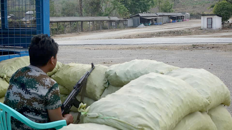 ရေပူစစ်ဆေးရေးစခန်း ရှော့တိုက်ဒုံးဖြင့် ပစ်ခတ်ခံရ၊ ပြည်သူ့စစ် ၁ ဦး သေဆုံး