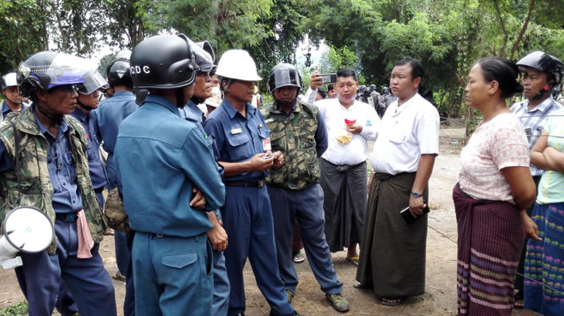 ရေတံခွန်တောင် ဂေါက်ကွင်းစီမံကိန်းဧရိယာအတွင်း ကျူးကျော်အိမ်များကိစ္စ ပြေလည်မှုရရှိ
