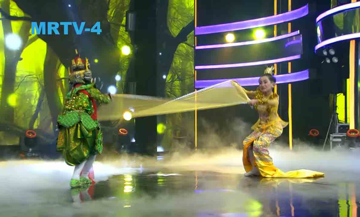 မယ်သီတာနှင့် ဒဿဂီရိကြား ပဝါခြားသည့် အကအလှ(သို့) Myammar’s Got Talent စတား၊ သားတို့အမြွှာ (ရုပ်သံ)