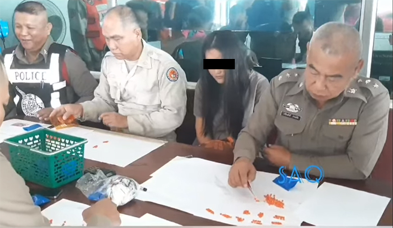 မဲဆောက်တွင် ထိုင်းမှတ်ပုံတင်ကိုင် စိတ်ကြွဆေးသယ်သူ မြန်မာအမျိုးသမီး ၁ ဦး ဖမ်းဆီးခံရ 