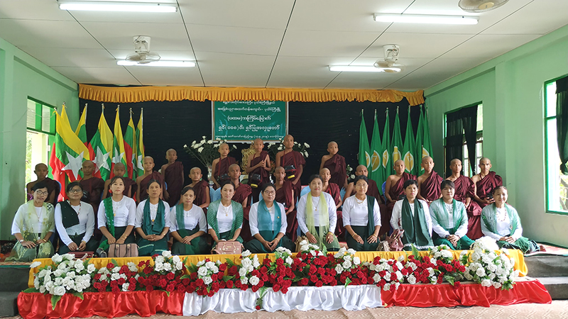 ပုသိမ်ကြီး ဆရာ၊ ဆရာမများက ကျောင်းသား ၁၀၈ ဦးကို ပထမဆုံးအကြိမ် ရှင်ပြုပေး