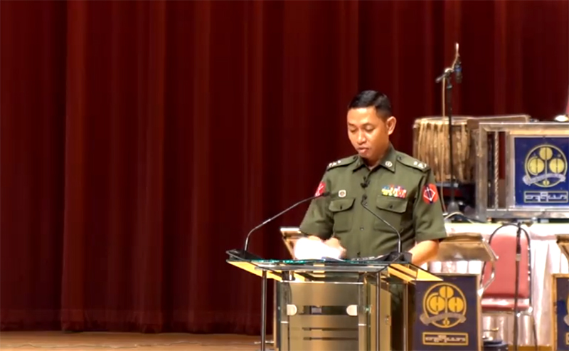 ပရမ်းပတာ ဒီမိုကရေစီဖြစ်လို့မရဟု တပ်မတော်သားကိုယ်စားလှယ်ပြော