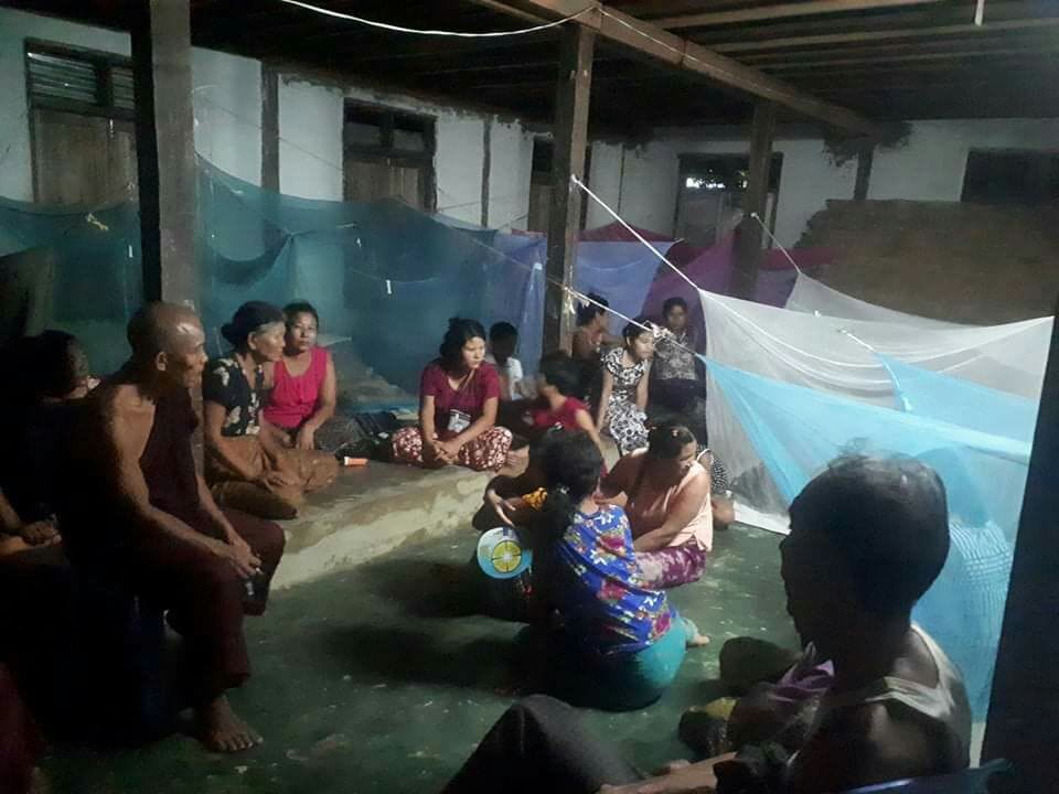နမ့်ဆန်တွင် စစ်ဘေးရှောင်ပြည်သူပေါင်း ၁၀၀၀ ကျော် ထွက်ပြေးခိုလှုံရောက်ရှိလာ