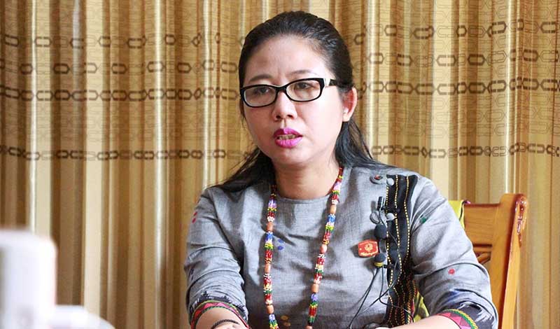 အမျိုးသမီးနှင့် ကလေးအခွင့်အရေးကော်မတီကို အမျိုးသမီးလွှတ်တော် ဥက္ကဋ္ဌ ဦးဆောင်မှုကြောင့် ဖွဲ့စည်းနိုင်