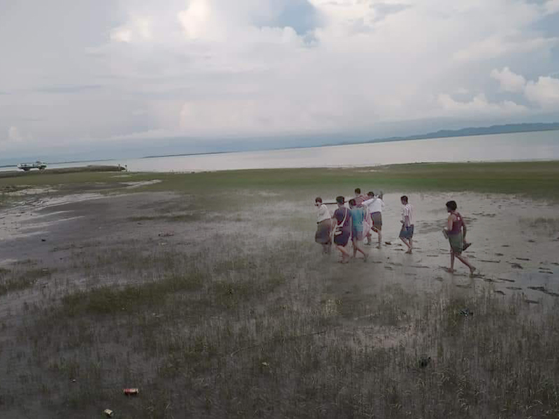 အငူမော် အေးရှားဝေါကုမ္ပဏီ ဇက်ဆိပ်ကမ်း မိုင်းခွဲခံရ