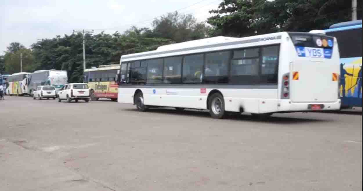 အမျိုးသမီးမောင်းနှင်သည့် ရန်ကုန်မြို့ပတ် ဘတ်စ်ကားများ စတင်ပြေးဆွဲ 