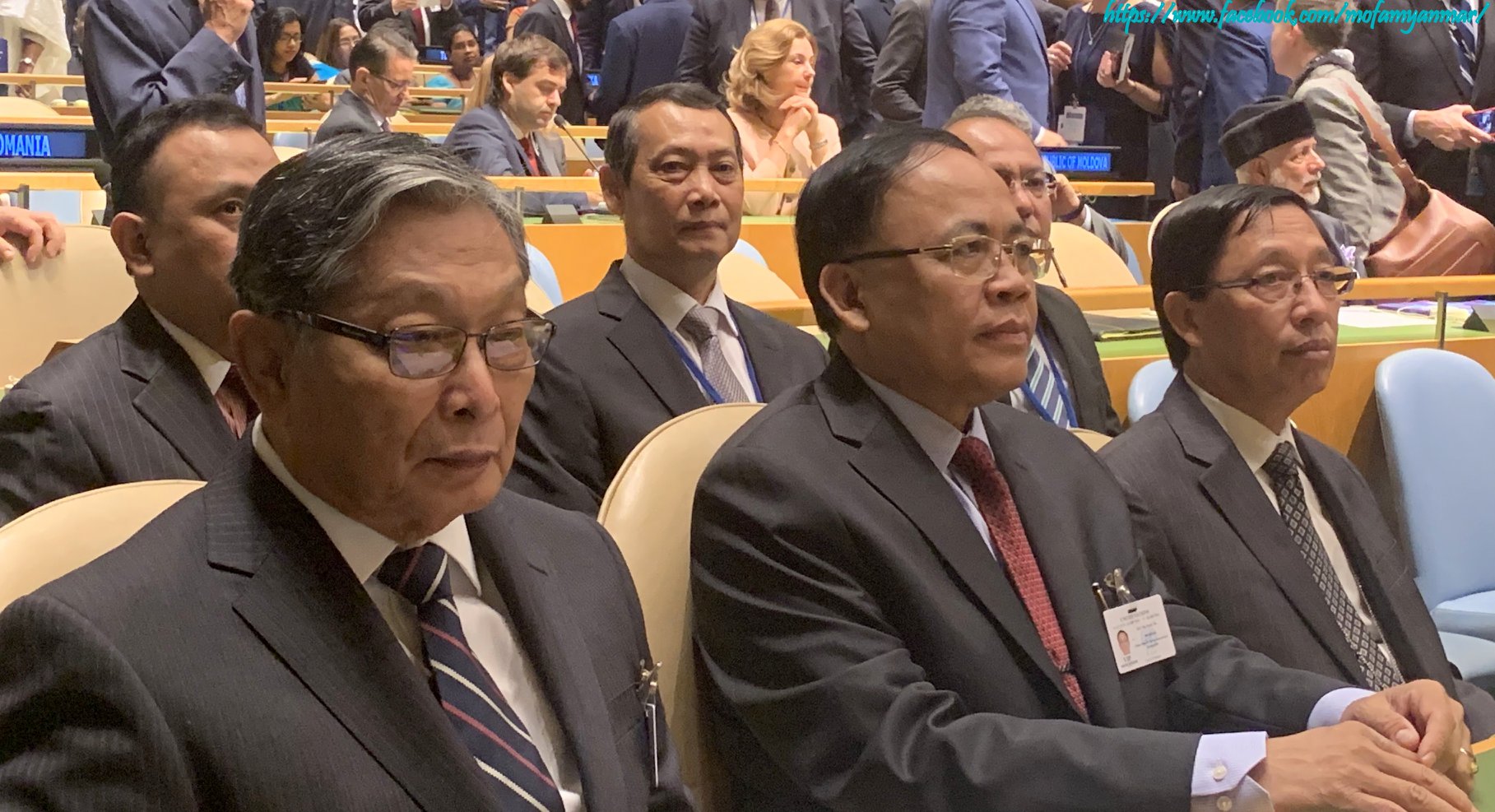 ကုလအထွေထွေညီလာခံတွင် အတိုင်ပင်ခံရုံး ဝန်ကြီး ဦးကျော်တင့်ဆွေ မိန့်ခွန်းပြောမည် 
