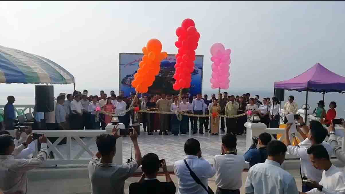 ကော့သောင်းတွင် ခရီးသွားရာသီ အကြိုဖွင့်ပွဲ ပြုလုပ်