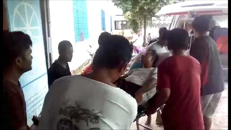 စစ်တွေတွင် သေနတ်ဖြင့် ပစ်ခတ်မှုကြောင့် လူ ၂ ဦး ဒဏ်ရာရ