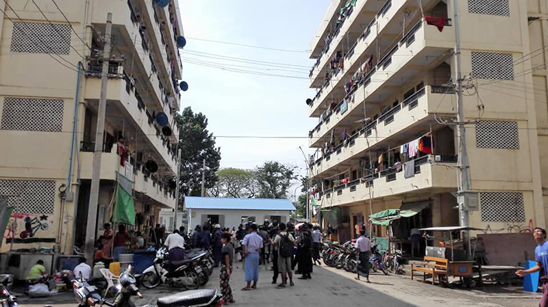အောင်မြေသာစံမြို့နယ်က လစဉ်ကြေး မပေးသည့် အိမ်ရာတိုက်ခန်း ငှားနေသူများကို ဖယ်ရှား