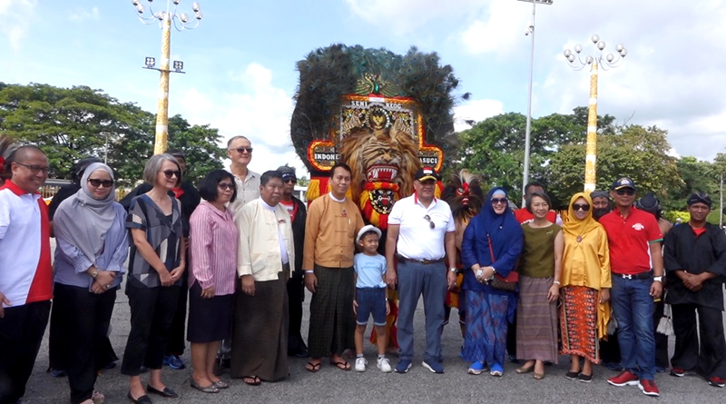 အင်ဒိုနီရှားရေတပ် စစ်ရေးပြ သရုပ်ပြပွဲ ရန်ကုန်မြို့ ပြည်သူ့ရင်ပြင်တွင် ပြုလုပ်
