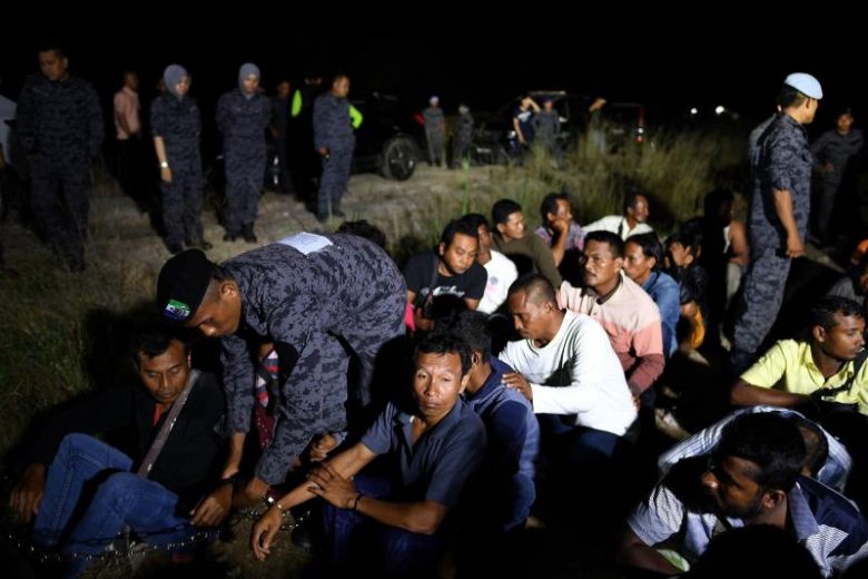 မလေးရှားနိုင်ငံသို့ တရားမဝင်ခိုးဝင်သည့် မြန်မာ ၂၃ ဦးဖမ်းဆီးခံရ