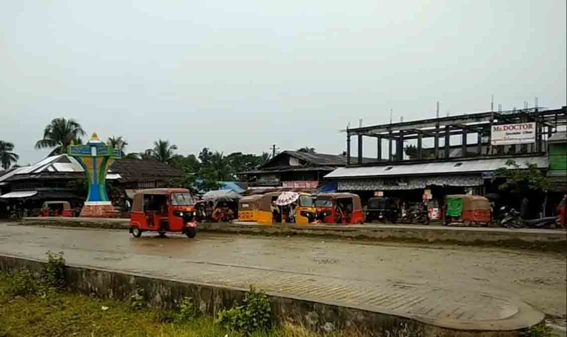 ဘူးသီးတောင်မြို့နယ် အန်အယ်လ်ဒီရုံးသစ်အနီး မိုင်းပေါက်ကွဲ