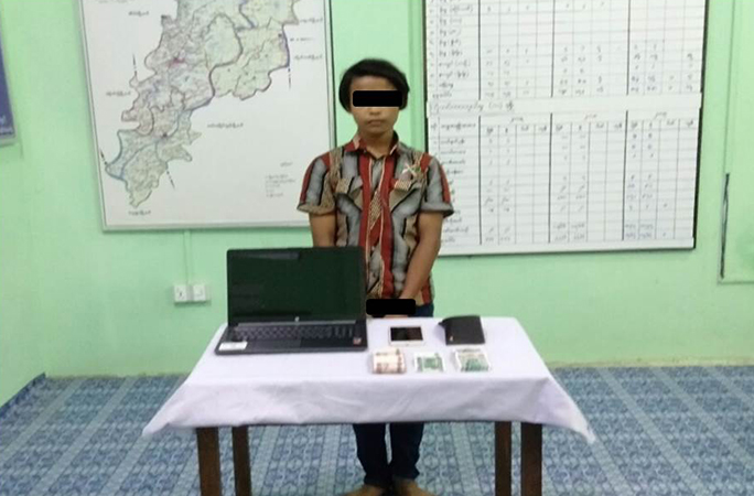 ဝါးခယ်မတွင် နေအိမ် ၂ လုံးမှ ရွှေထည်ပစ္စည်းများ ခိုးယူခဲ့သည့် ဆယ်ကျော်သက်  ၁ ဦးအား ဖမ်းမိ