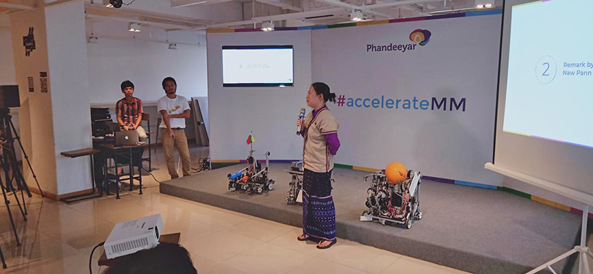 ကမ္ဘာ့အဆင့် စက်ရုပ်ပြိုင်ပွဲ မြန်မာကျောင်းသား ၆ ဦး သွားရောက်ယှဉ်ပြိုင်မည်