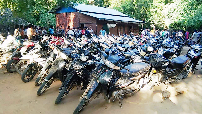 ရေစကြိုမြို့နယ်က ဂျင်လောင်းကစားဝိုင်း မကွေးတိုင်း ရဲတပ်ဖွဲ့ ဖမ်းဆီး