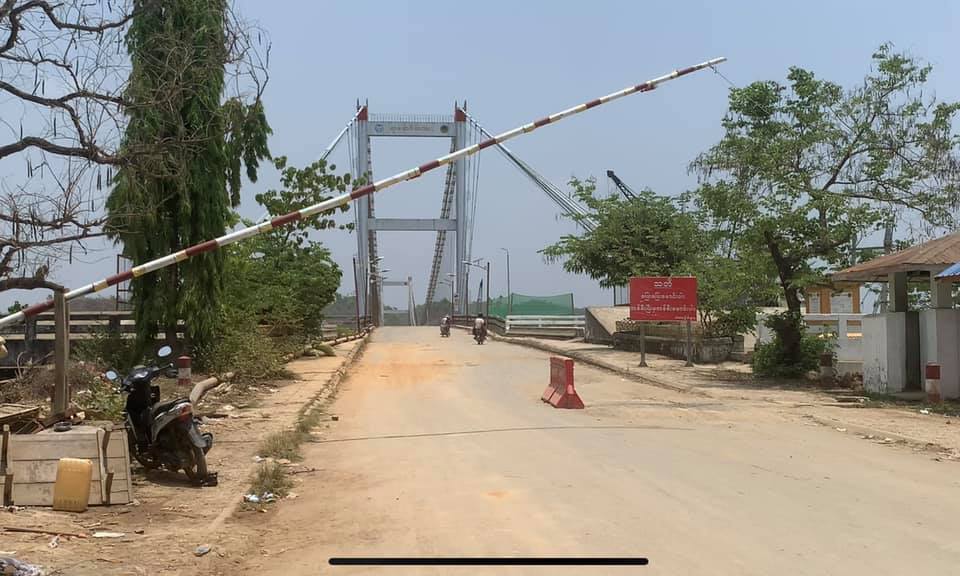 မင်းပြားမြို့တွင် တပ်မတော်ယာဉ်တန်း မိုင်းဆွဲတိုက်ခိုက်ခံရ