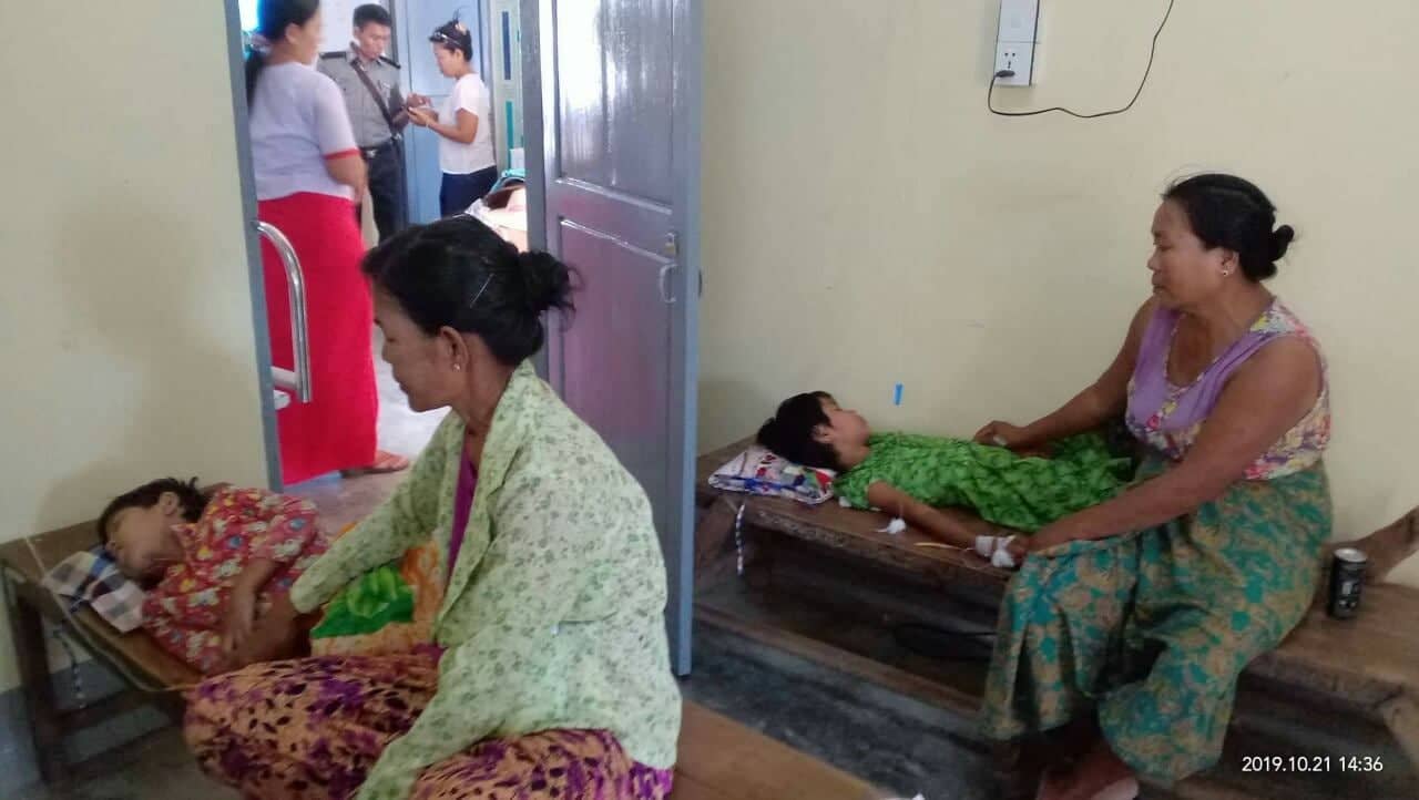 ရွှေတောင်မြို့နယ်တွင် ကထိန်အလှူခေါက်ဆွဲစားပြီး လူ ၅၀ ခန့် ဝမ်းပျက်ဝမ်းလျှော