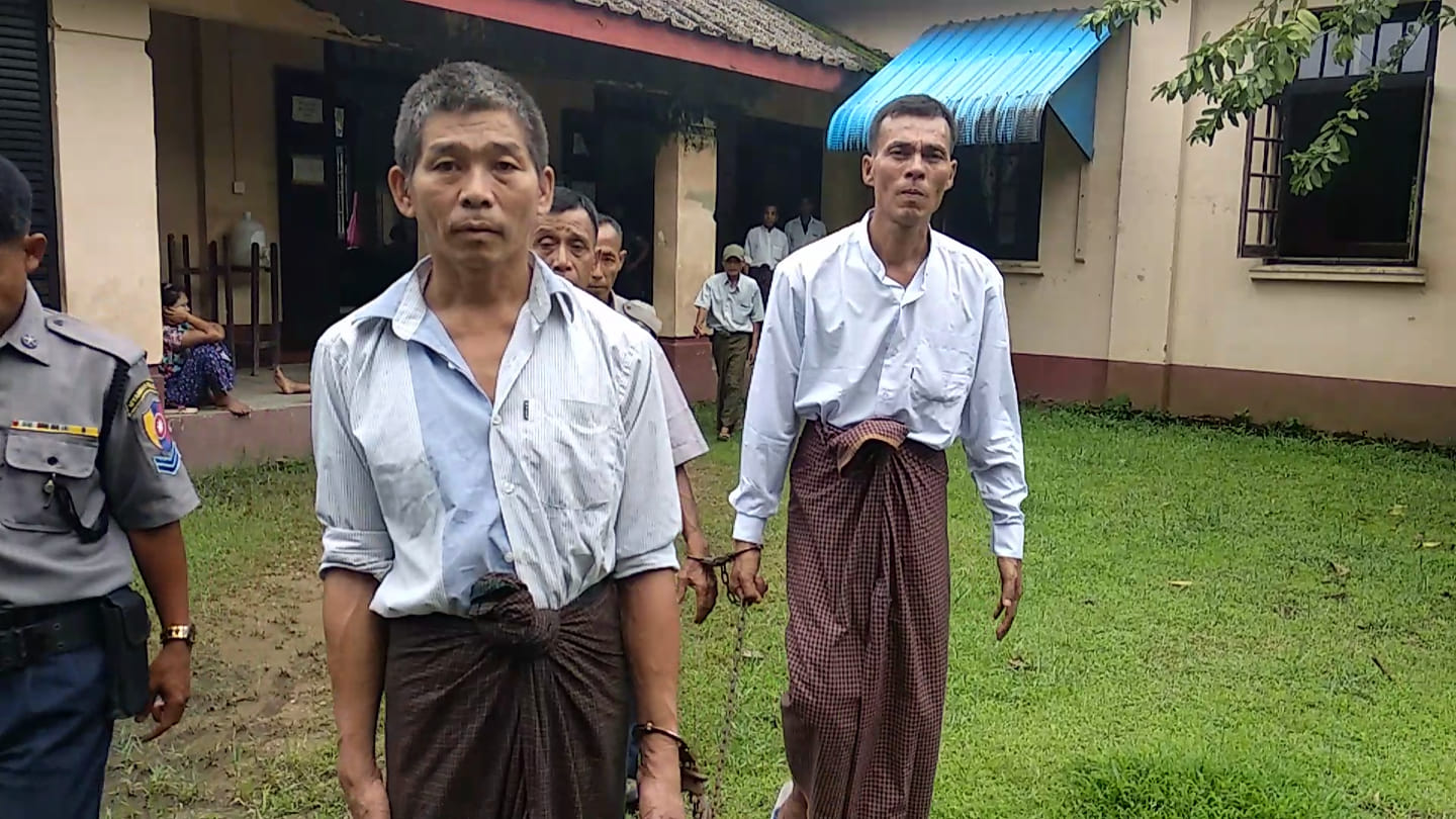အကြမ်းဖက်ဥပဒေဖြင့် တရားစွဲခံ ရခိုင်အမျိုးသား ၃ ဦးကို ပြန်လွှတ်ပေး
