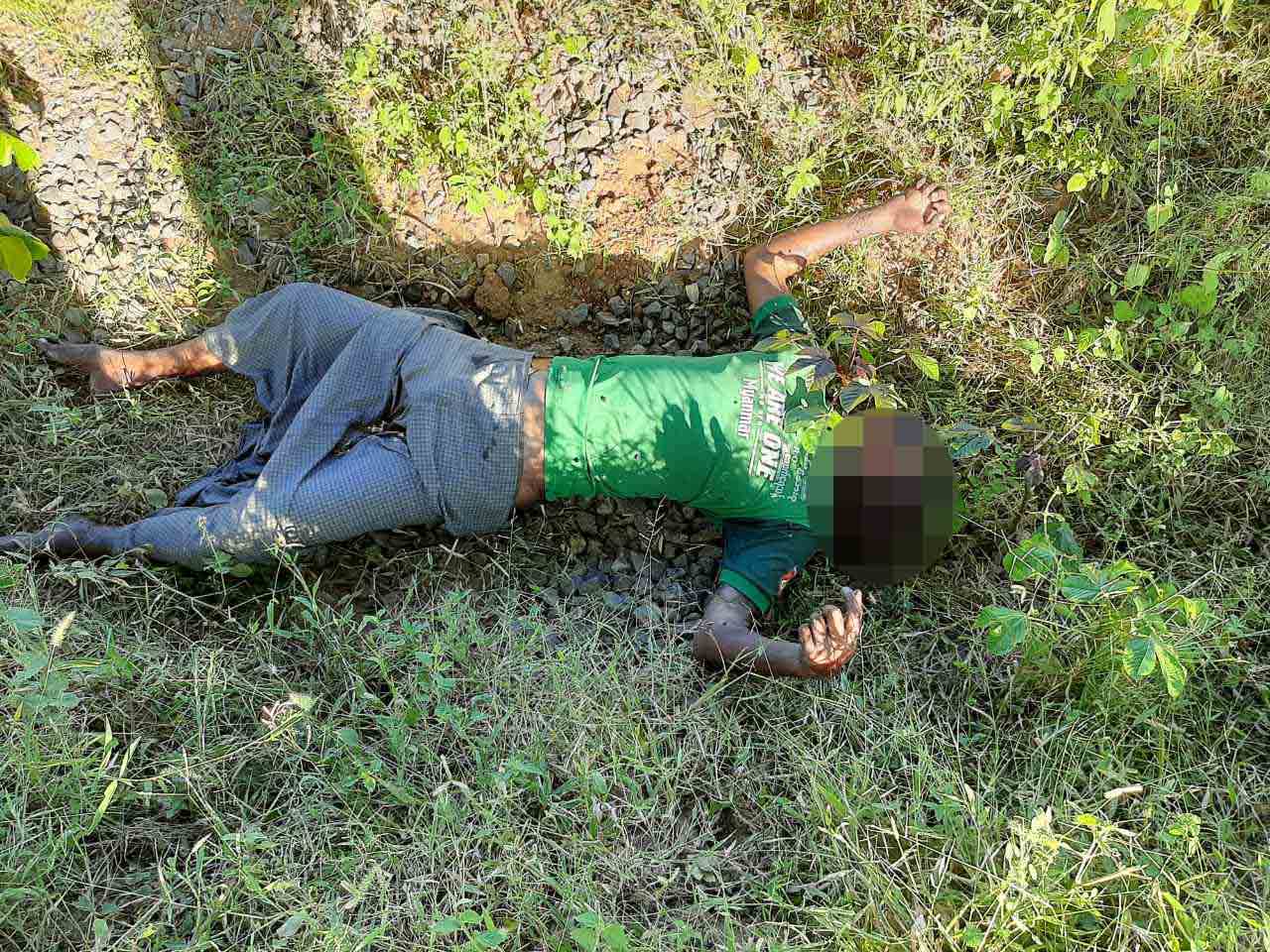 ပုဂံညောင်ဦး ကားလမ်းဘေးတွင် အမည်မသိ အမျိုးသားအလောင်းတွေ့ 