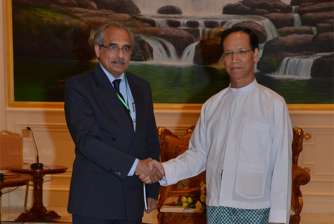 ကုလသမဂၢ အထူးကုိယ္စားလွယ္နွင့္ ဒုသမၼတ ေတြ့ဆုံ