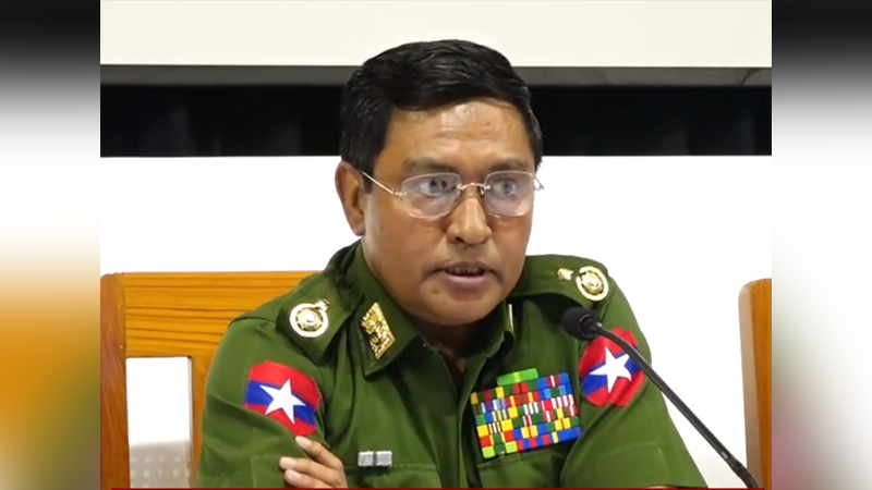တပ်မတော်သတင်းမှန်ပြန်ကြားရေးအဖွဲ့ဥက္ကဋ္ဌ ဗိုလ်ချုပ် စိုးနိုင်ဦး အငြိမ်းစားယူ