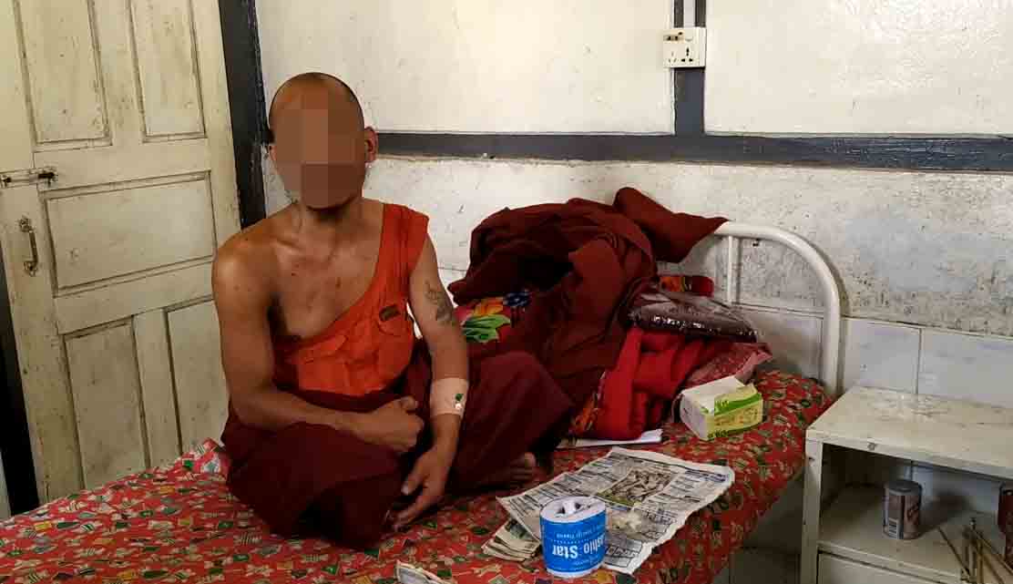 ကွတ်ခိုင်တွင် ကျောင်းထိုင်ဆရာတော် ၁ ပါး ရိုက်နှက်စစ်ဆေးခံရ