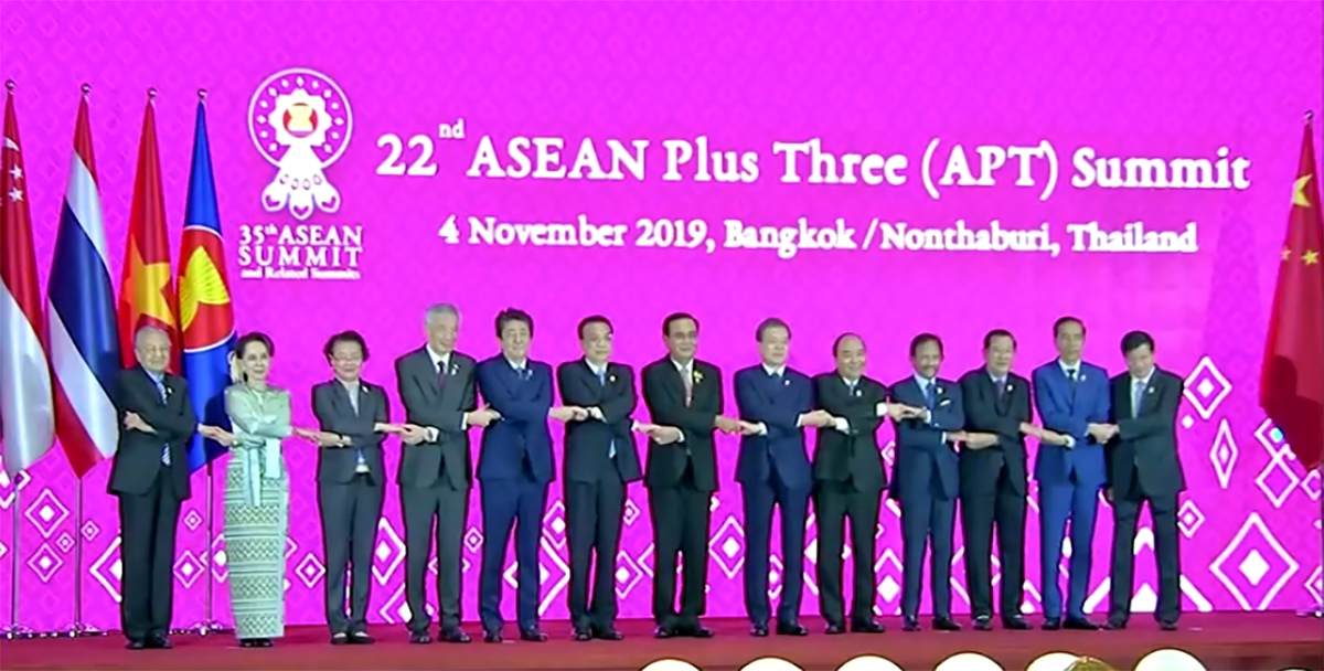 ကုန်သွယ်ရေး စိန်ခေါ်မှုများကို ကိုင်တွယ်ဖြေရှင်းရန် ASEAN+3 ထိပ်သီးညီလာခံတွင် တိုက်တွန်း 