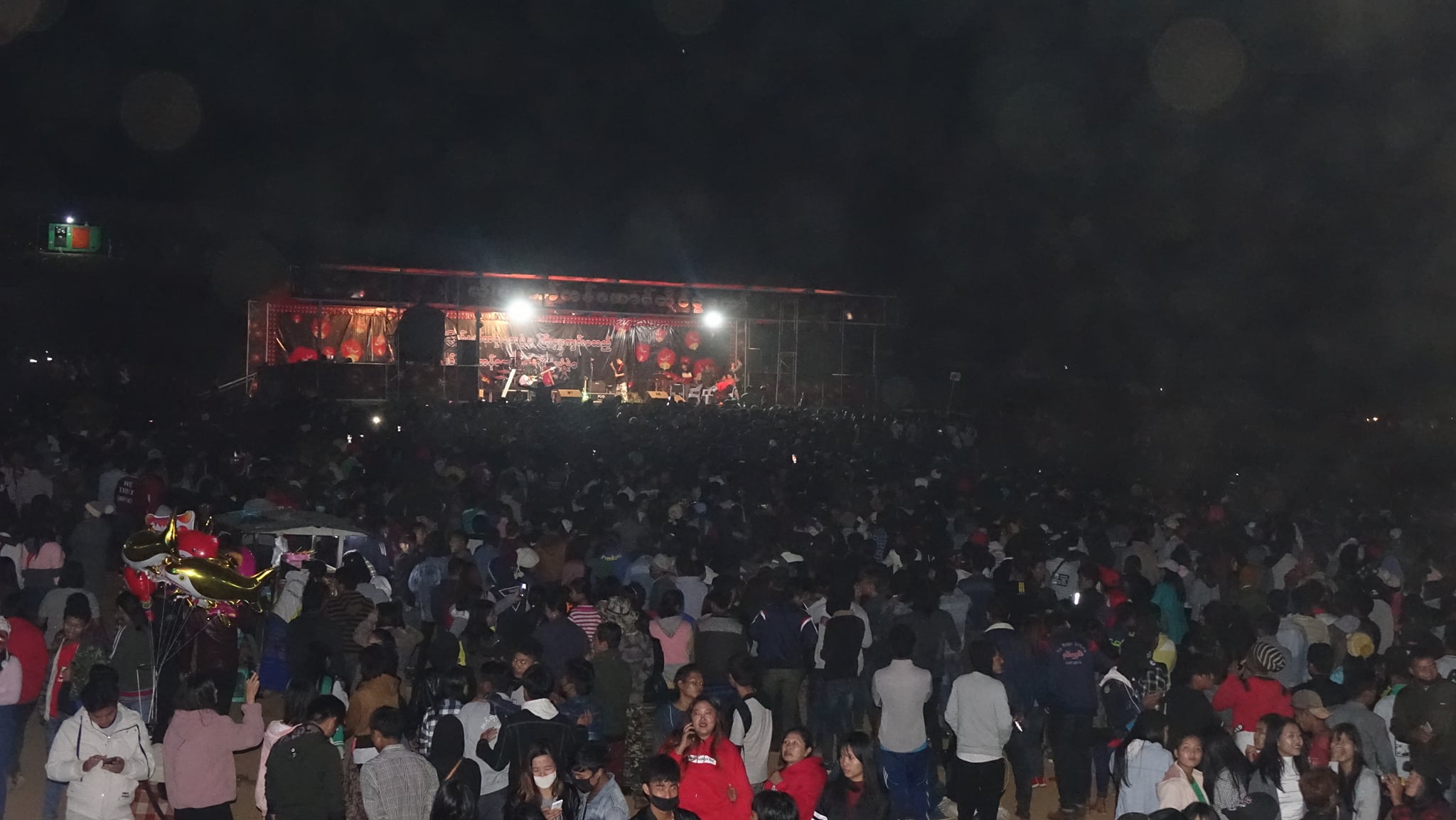လွိုင်ကော်တန်ဆောင်တိုင်ပွဲ မီးပုံးပျံအလုံး ၂၀၀ လွှတ်တင်ပူဇော်ပြီး ပိတ်သိမ်း