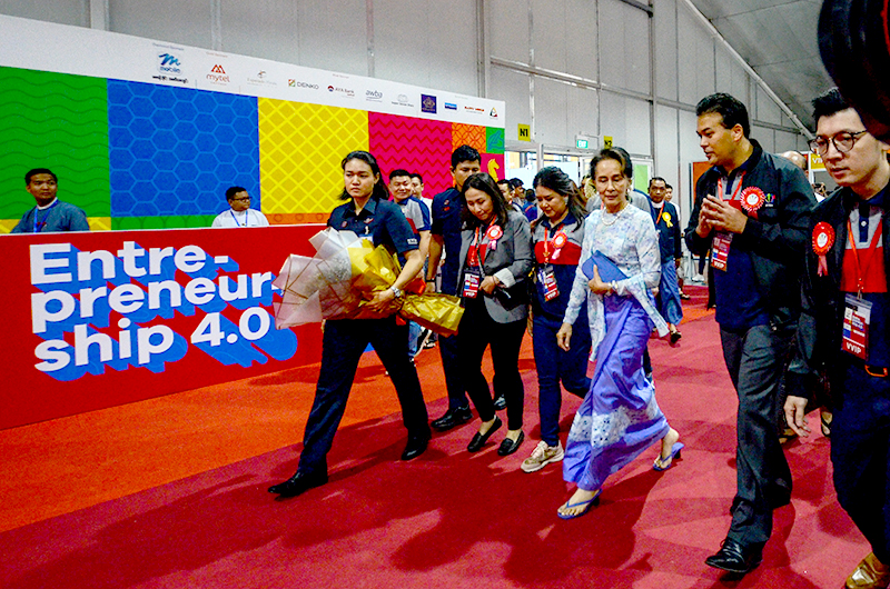 လူငယ်များ နိုင်ငံတည်ငြိမ်ဖွံ့ဖြိုးရေး တက်ကြွစွာပါဝင်ဆောင်ရွက်ကြရန် အတိုင်ပင်ခံတိုက်တွန်း