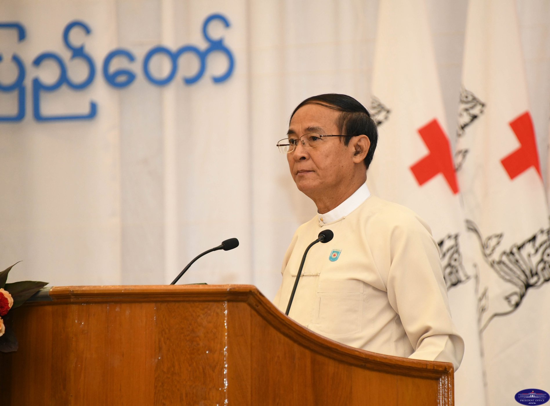 ပြည်ထောင်စု ငြိမ်းချမ်းရေး အကောင်အထည်ဖော်နိုင်မည်ဟု အမျိုးသားနေ့တွင် သမ္မတပြော