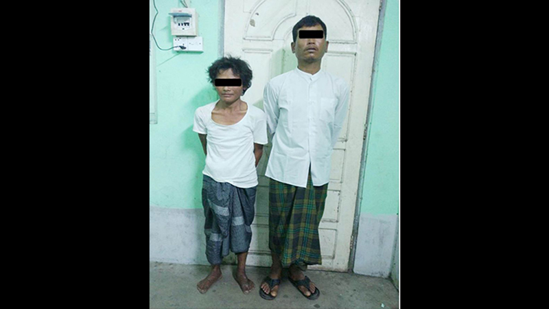 သိမ်ဖြူခုံးတံတားအောက် မိန်းကလေးငယ်အား အဓမ္မကျင့်၊ အလောင်းစွန့်ပစ်ခဲ့သူ ၂ ဦးကို ဖမ်းမိပြီ