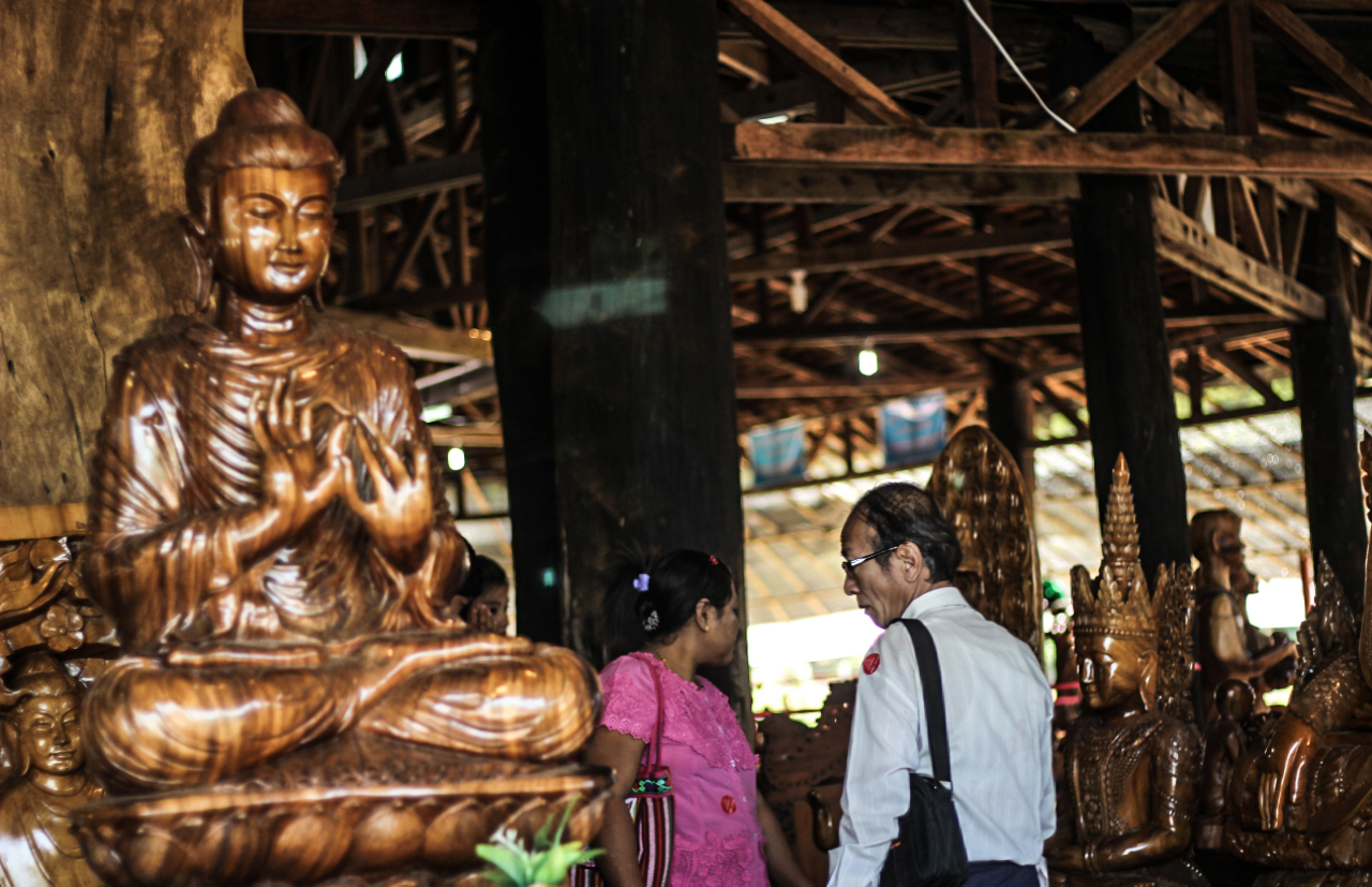 ကမ္ဘာ့အကြီးဆုံး သစ်သားပန်းပု ပြပွဲ၊ ပြိုင်ပွဲနှင့် အရောင်းပွဲတော် ပဲခူးတွင် ကျင်းပ (ဓာတ်ပုံ)