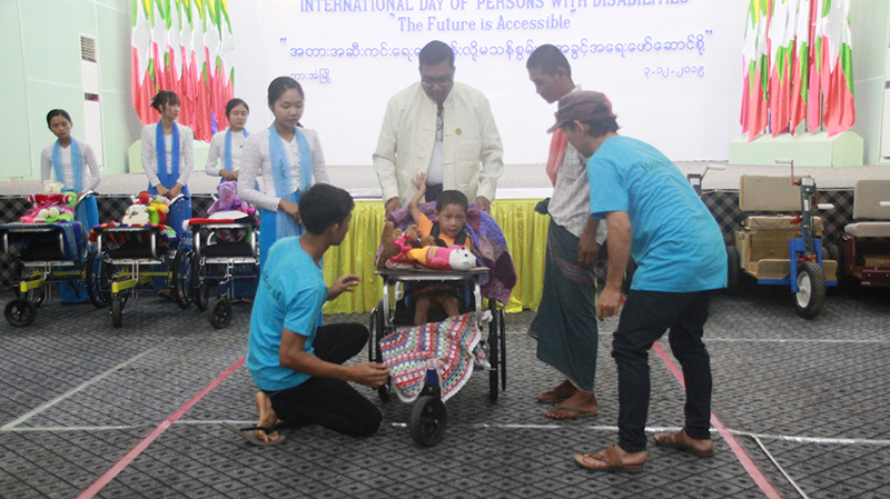 မသန်စွမ်းသူများထံ သတင်းအချက်အလက်ရရှိမှု အားနည်းနေ