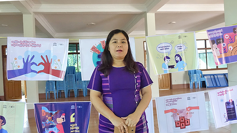 မီဒီယာနှင့် သတင်းအချက်အလက်ဆိုင်ရာ သိနားလည်မှုဟောပြောပွဲ  လွိုင်ကော်တွင် ပြုလုပ်