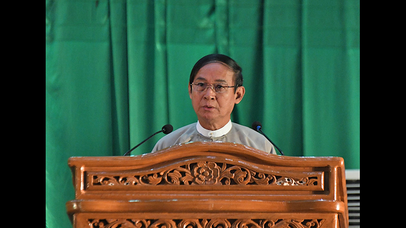 ရခိုင်ပြည်နယ် တည်ငြိမ်အေးချမ်းဖွံ့ဖြိုးရေး စုပေါင်းကြိုးပမ်းရန် သမ္မတ တိုက်တွန်း